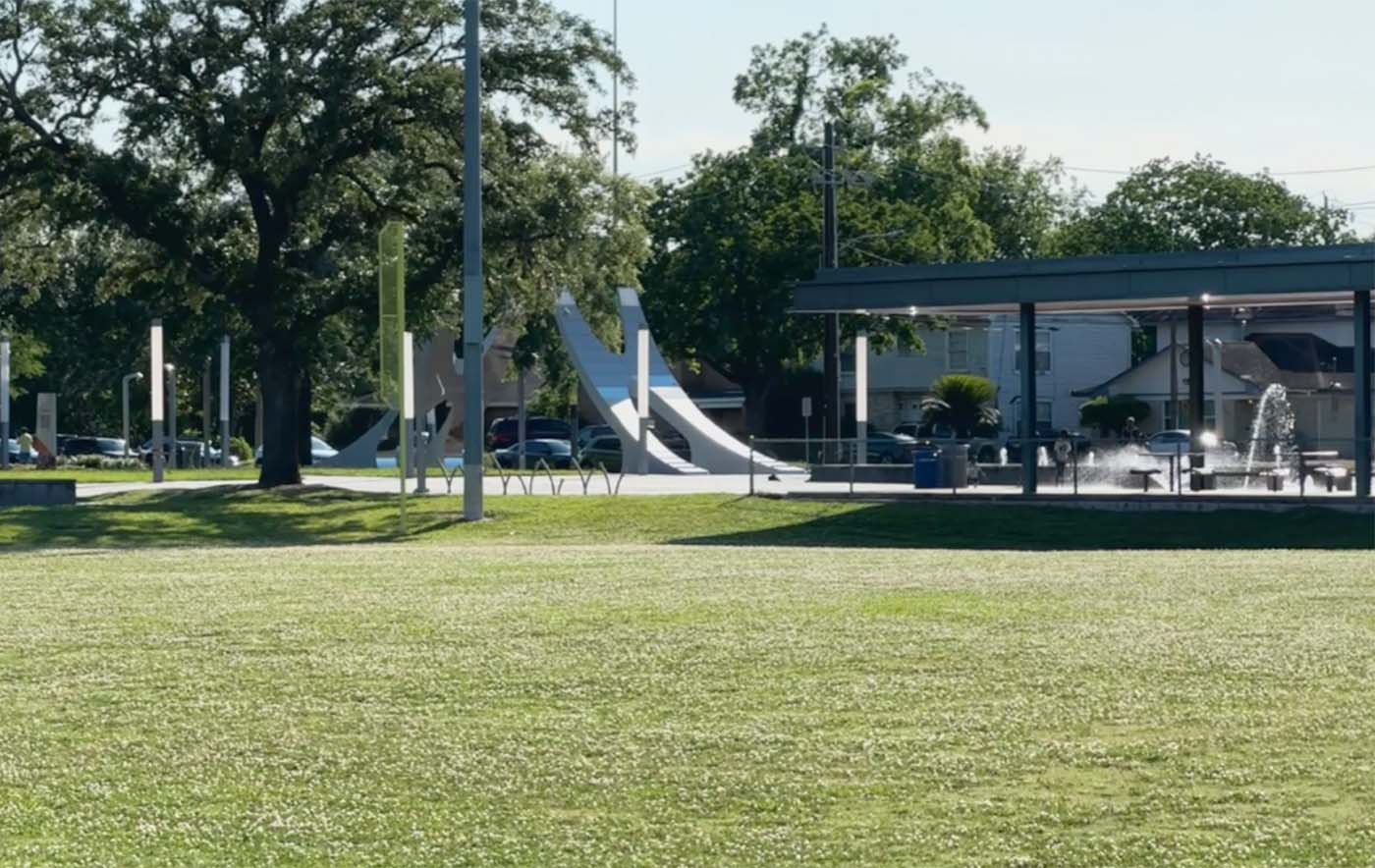 A beautiful Sunday afternoon at Emancipation Park in 2025, John Crockett